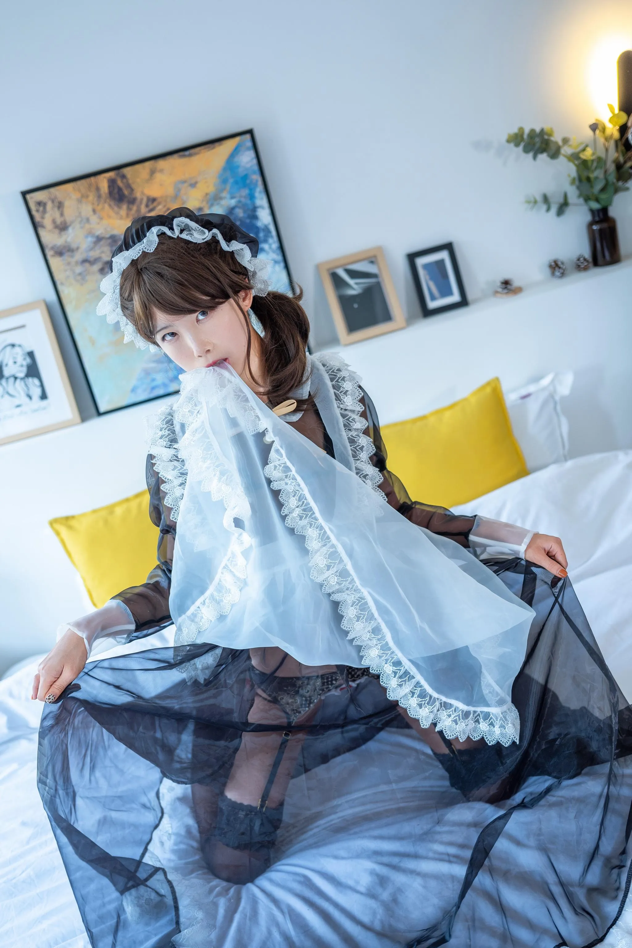 水淼Aqua – NO.12 透明女仆-图片 [13P]插图2